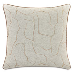 EMMELINE METALLIC DECORATIVE PILLOW