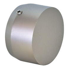 ACERO BRUSHED NICKEL BEVELED END CAP PAIR