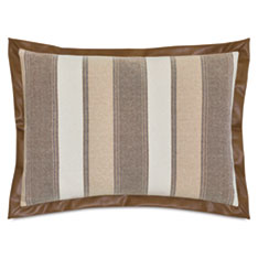 AIDEN STRIPED DUTCH EURO SHAM
