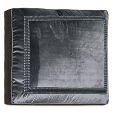 VELDA CHARCOAL DUTCH EURO SHAM