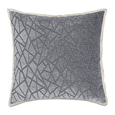 ARGENTO GEOMETRIC EURO SHAM