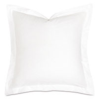 Fresco Sateen Euro Sham in White