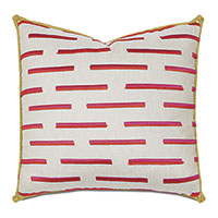 FAIRUZA BRUSH FRINGE DECORATIVE PILLOW