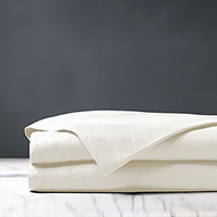 Shiloh Linen Flat Sheet in Shell