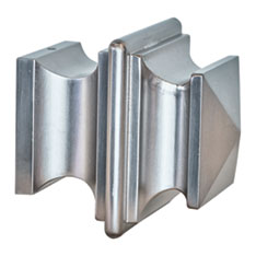 ACERO BRUSHED NICKEL STACKED FINIAL PAIR