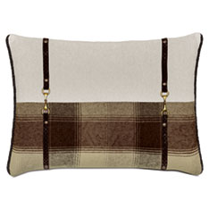 HIGHLAND BUCKLE DECORATIVE PILLOW