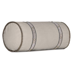 ZEYLIN NAILHEADS DECORATIVE PILLOW