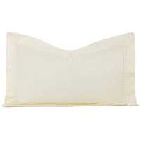 Lusso Sateen King Sham in Ivory