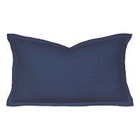 Shiloh Linen King Sham in Indigo