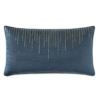 Tabitha Metallic Drip King Sham