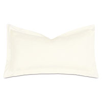 Fresco Sateen King Sham in Ivory