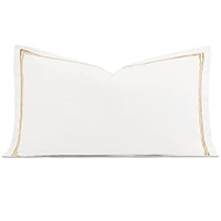 Enzo Satin Stitch King Sham in Antique