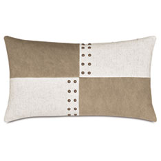 LEVI COLORBLOCK DECORATIVE PILLOW