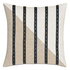LEVI GROMMET DECORATIVE PILLOW