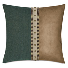 LORENZO COLORBLOCK DECORATIVE PILLOW
