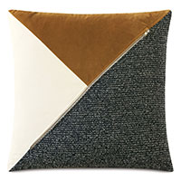 Medara Color Block Decorative Pillow