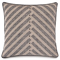 Maddox Diagonal Pleat Decorative Pillow