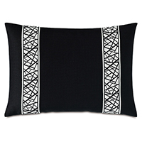 Maddox Abstract Border Decorative Pillow