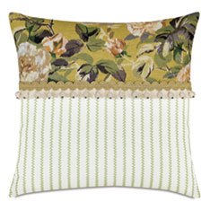 MANDERLEY PIECED DECORATIVE PILLOW