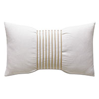 Naomi Linen Accent Pillow In Ivory