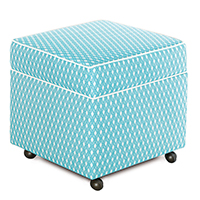 Senna Sky Storage Box Ottoman