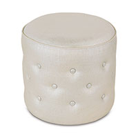 Reflection Frost Tufted Ottoman