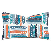 PHINEAS EMBROIDERED DECORATIVE PILLOW