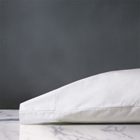 Gianna Hemstitch Pillowcase in White