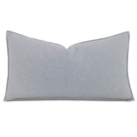 Brera Flannel Queen Sham In Gray