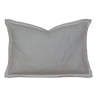 Shiloh Linen Queen Sham in Cement