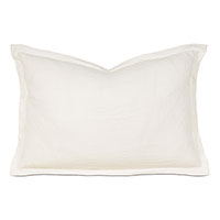 Shiloh Linen Queen Sham in Shell