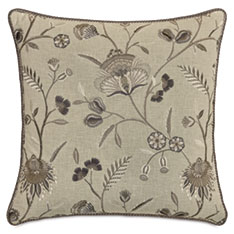 ROSECLIFF FLORAL DECORATIVE PILLOW