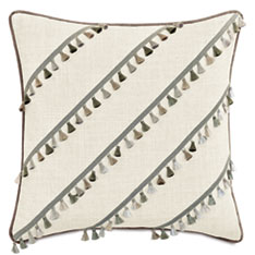 ROSECLIFF TASSEL DECORATIVE PILLOW