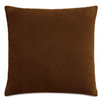 Rufus Nubuck Leather Decorative Pillow