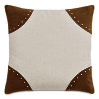 RUFUS CORNER DECORATIVE PILLOW