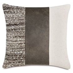 RIVER PIECED DECORATIVE PILLOW