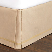 Walden Tan Bed Skirt