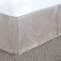 Amal Satin Effect Bed Skirt