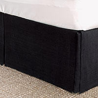 Resort Black Bed Skirt