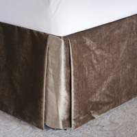 LAETITIA VELVET BED SKIRT