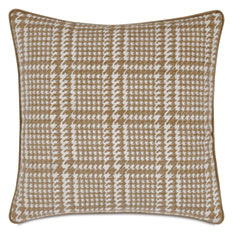 SPERRIN HOUNDSTOOTH DECORATIVE PILLOW
