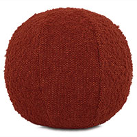 MARL DECORATIVE PILLOW IN BRICK