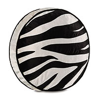 Tannenbaum Zebra Tambourine Decorative Pillow