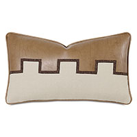 Lodge Colorblock Decorative Pillow