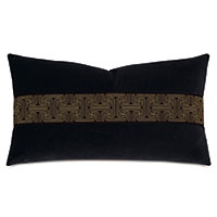 WATTS GREEK BORDER DECORATIVE PILLOW