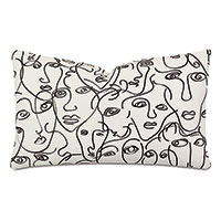 Noam Sketch Decorative Pillow