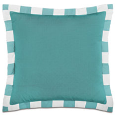 SAIL FLANGE DECORATIVE PILLOW IN SKY