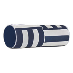 RIPTIDE NECKROLL PILLOW IN INDIGO