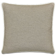 DOWNWIND WOVEN DECORATIVE PILLOW IN NATURAL