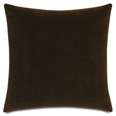 BRAHMS ALPACA DECORATIVE PILLOW IN CHOCOLATE